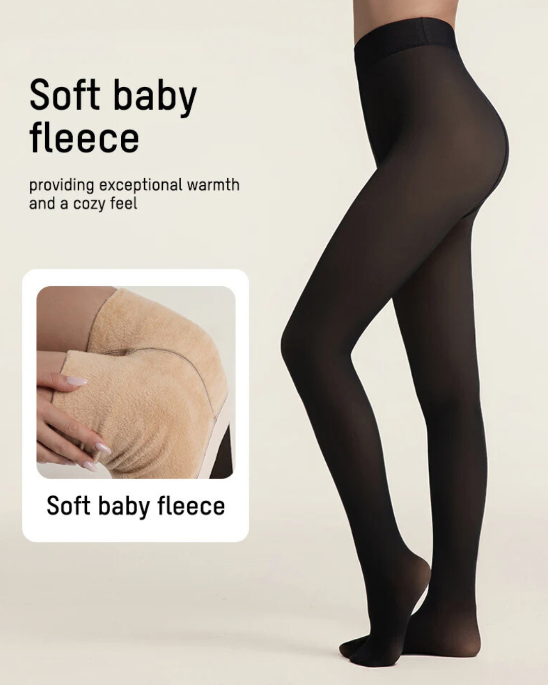 Thermal Fleece Lined Tights