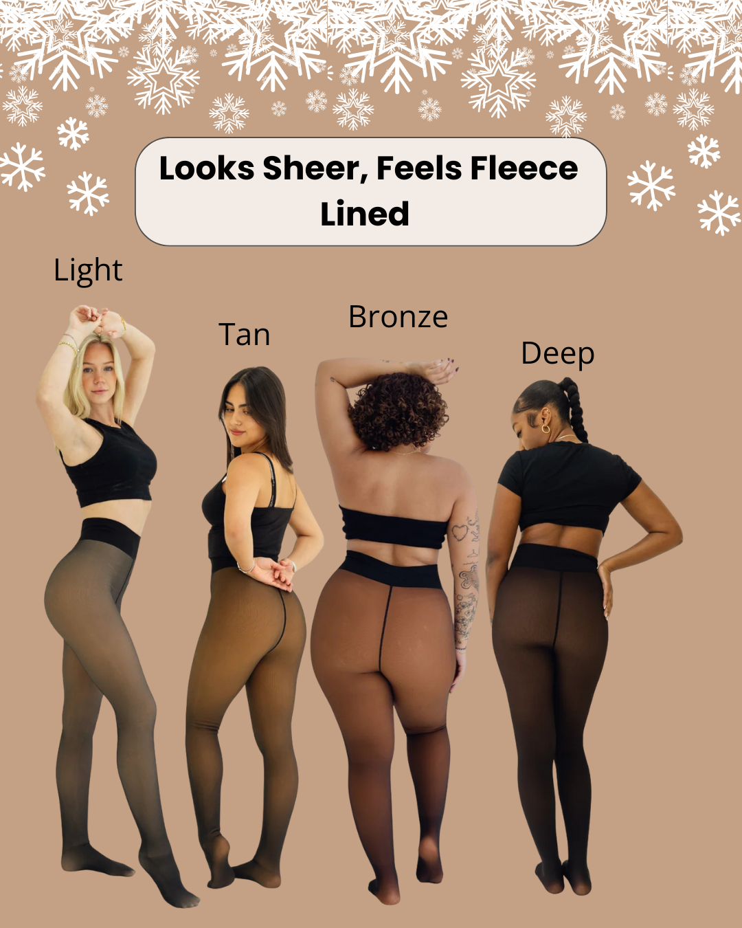 Thermal Fleece Lined Tights